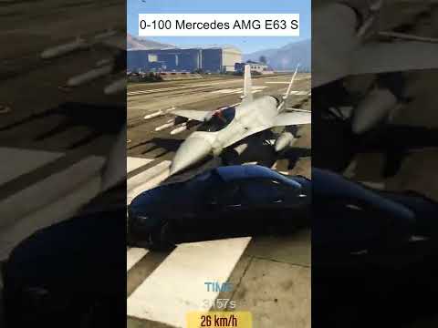 0-100km/h Mercedes AMG E63 S - GTA V