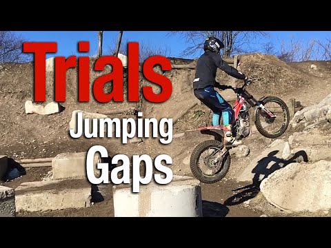 Lücken überspringen · Motorrad Trial Fahrtechnik · Leon Resch