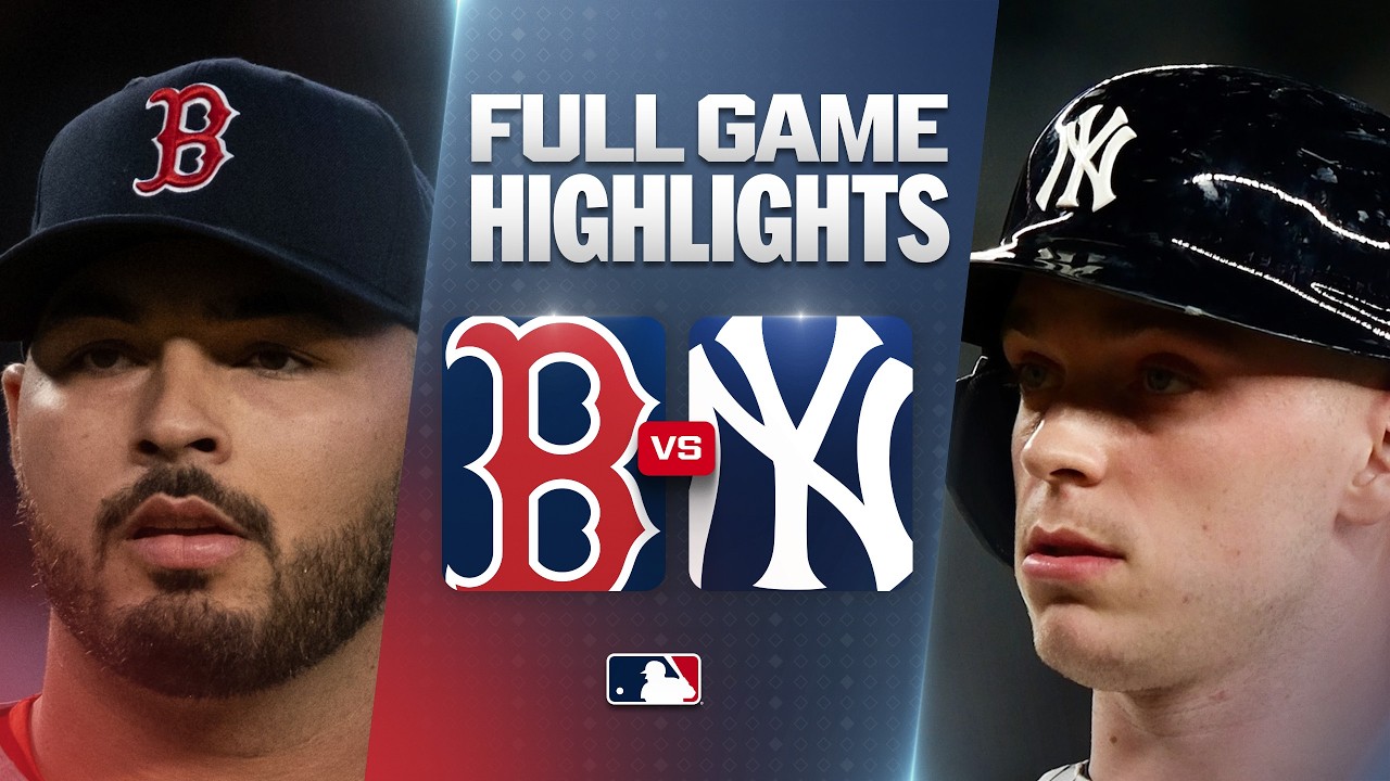 RED SOX vs. YANKEES: Official Full Game 2 Highlights (August 29) | 2026 MLB Season