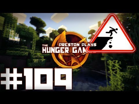 FALLING WITH STYLE! - Minecraft: Hunger Games w/Preston #109
