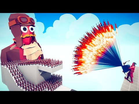 100X CACTUS GOLEM AND GIANT CACTUS GOLEM VS 2X EVERY GODS - Totally Accurate Battle Simulator TABS