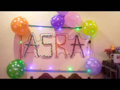 HAPPY BIRTHDAY ASRA VIDEO