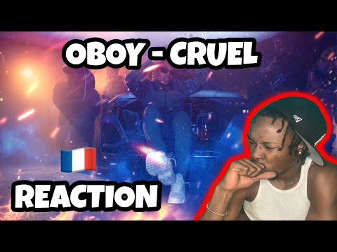 AMERICAN REACTS TO FRENCH DRILL RAP! OBOY - Cruel (Clip Officiel) REACTION