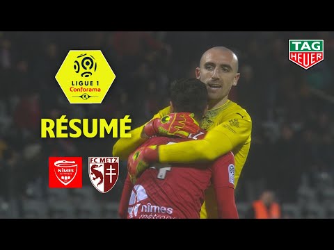 Nîmes Olympique - FC Metz ( 1-1 ) - Résumé - (NIMES - FCM) / 2019-20