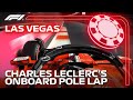Charles Leclerc's Pole Lap | 2023 Las Vegas Grand Prix | Pirelli