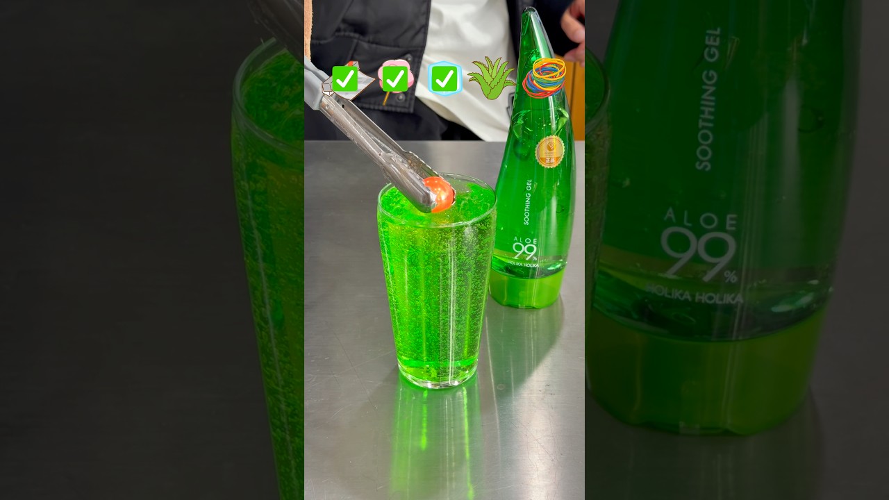 1000℃の鉄球をいろんな物に入れてみよう！笑