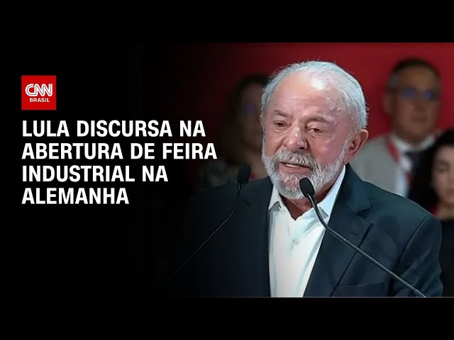 Lula faz discurso em agenda oficial na Alemanha | AGORA CNN