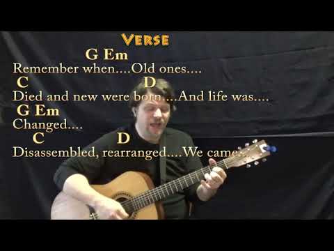 Remember When (Alan Jackson) Strum Guitar Cover Lesson with Chords/Lyrics