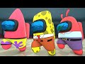 SpongeBob in Among US (Distraction Dance 60 FPS)
