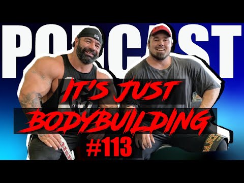 BRANDAO WINS + QA & BS, IT'S JUST BODYBUILDING PODCAST 113 DUSTY & BIG RON