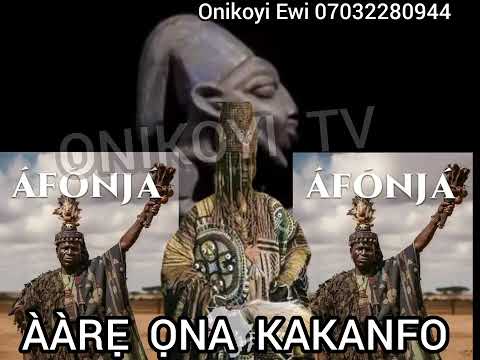 ÀÀRẸ  ỌNA  KAKANFO.. by Onikoyi Ewi Exponent 