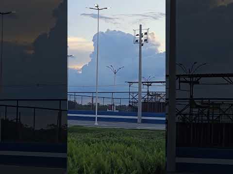 Céu lindo, fim de tarde. #amazonas #eirunepé #pordosol #Amazônia