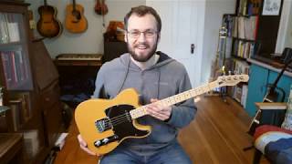 Video thumbnail for Fender Tenor Tele - First Impressions by Baron Collins-Hill