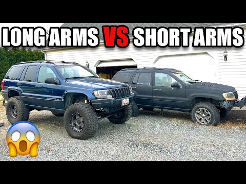JEEP WJ LONG ARMS VS SHORT ARMS *WHICH IS BETTER*