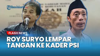 Roy Suryo Lempar Tangan? Bongkar Kader PSI Penyebar Foto Ijazah Jokowi: Harusnya Dia yang Kena!