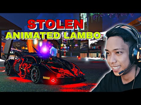 Stealing a "ANIMATED DRAGON LAMBORGHINI" In GANG BASE | GTA 5 (city of mercy)
