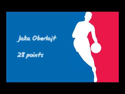 Highlights basketball #15 Jaka Oberlajt (U15)- AKK Branik Vs Zlatorog - 17.12.2017