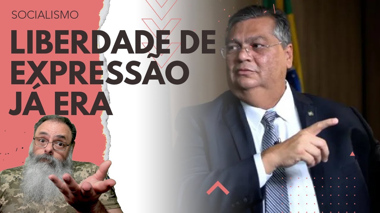 FLÁVIO DINO cospe os FEIJÕES e CONFESSA: "TEMPO da LIBERDADE de EXPRESSÃO JÁ PASSOU no BRASIL"