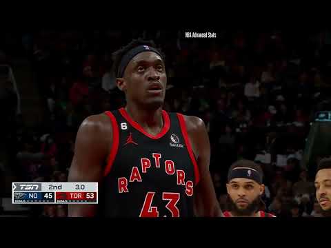 Pascal Siakam 26 pts 4 reb 5 ast vs New Orleans Pelicans | 2023-02-23