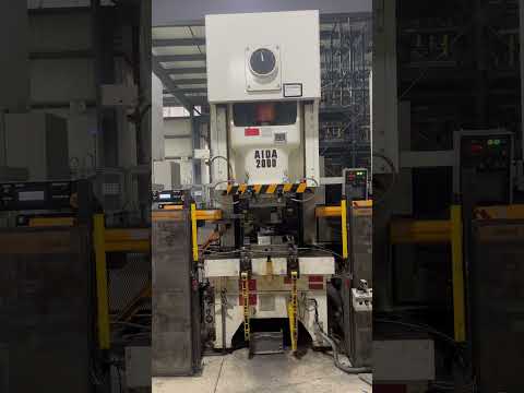 220 AIDA GAP FRAME PUNCH PRESS