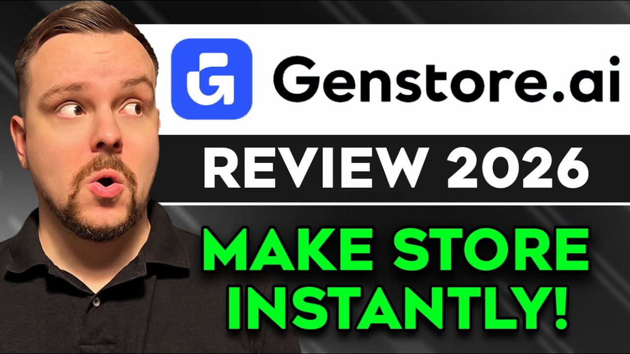 Genstore AI Review - 2026 | This AI Builds and Manages Your Online Store for You