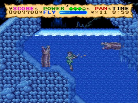 Stage 5 (Caverns) — Hook (SNES) — GameClips Library