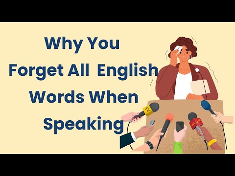 What Causes Your Brain to Go Blank in English Conversations | Learn English Daily