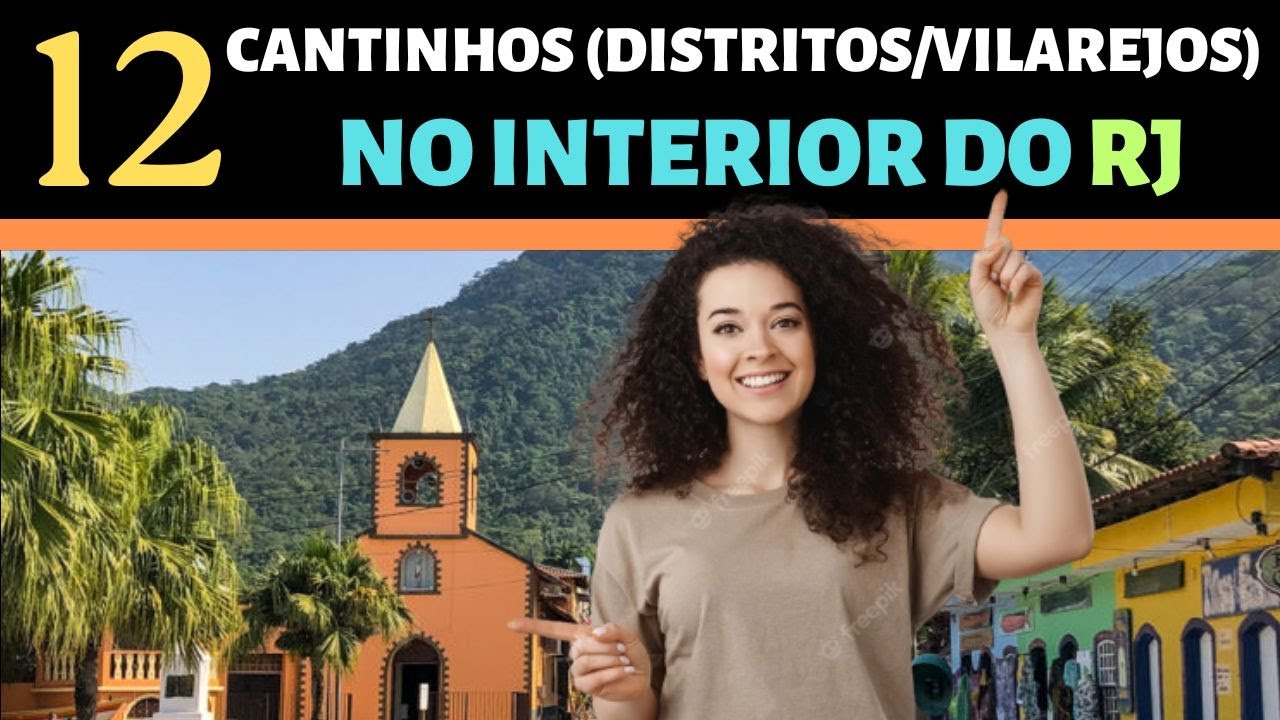 🔵 Cidades Pequenas no Rio de Janeiro (Pequenas Vilas e Distritos no Estado do RJ)