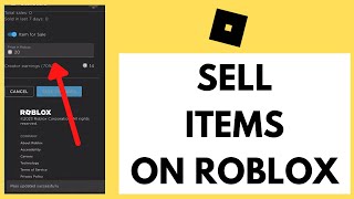 How to Sell Items on Roblox (2023) | Sell Roblox Items