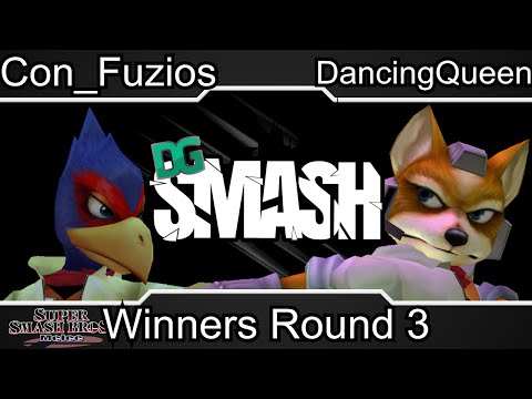 DGSmash2 - Con_Fuzios (Falco) Vs. DancingQueen (Fox) - Winners Round 3 - Melee
