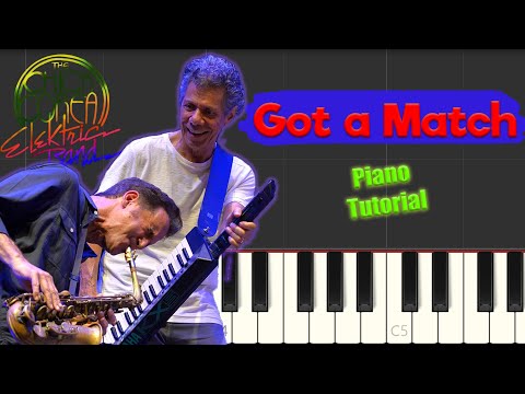 Chick Corea Elektric band - Got a Match - Piano Tutorial (Intro + Melody SLOW)