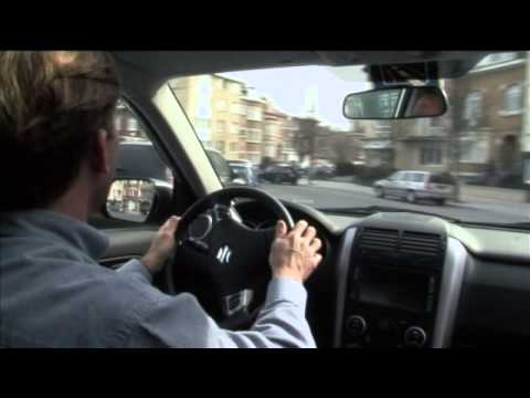 Defensive driving - Driving in safety - Safe driving - Brussels - Belgium- AT A ROUNDABOUT
