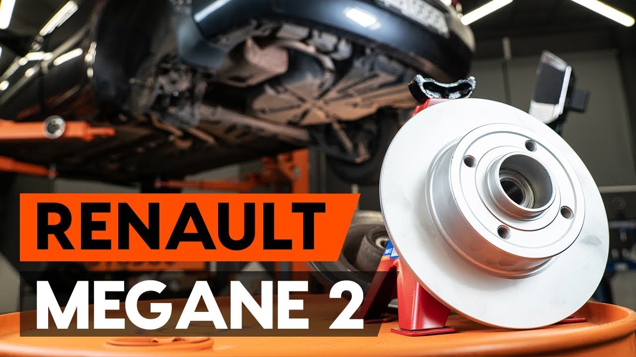 Comment changer : roulement de roue arrière sur Renault Megane 2 - Guide de remplacement