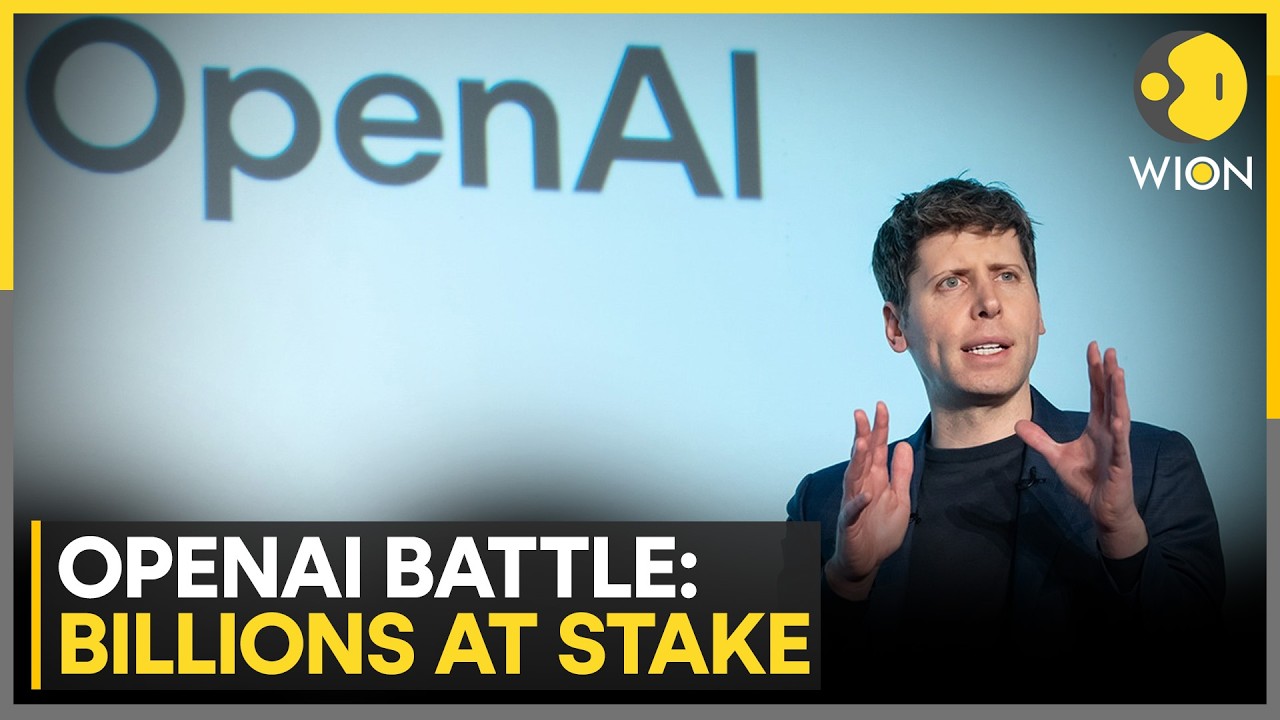 OpenAI Power Struggle: $30 Billion Stake Row Deepens as Musk Questions Independence | WION