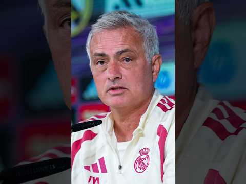 MOURINHO sobre su regreso al BERNABÉU: «No quiero que me reciba de un modo particular» #shorts
