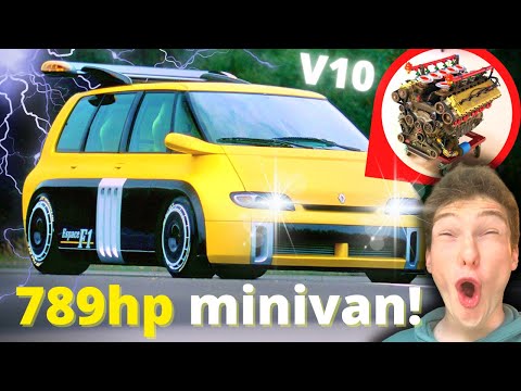 When Renault Put an F1 Engine in a Minivan