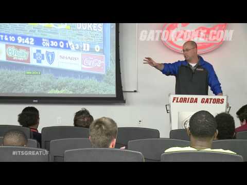 Florida Football | Film Session | Offensive Coordinator Kurt Roper