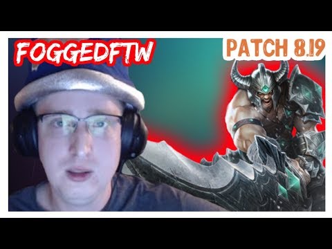 TRYNDAMERE vs RENEKTON | TRYNDAMERE Top | FoggedFTW2 | Challenger Gameplay | Patch 8.19