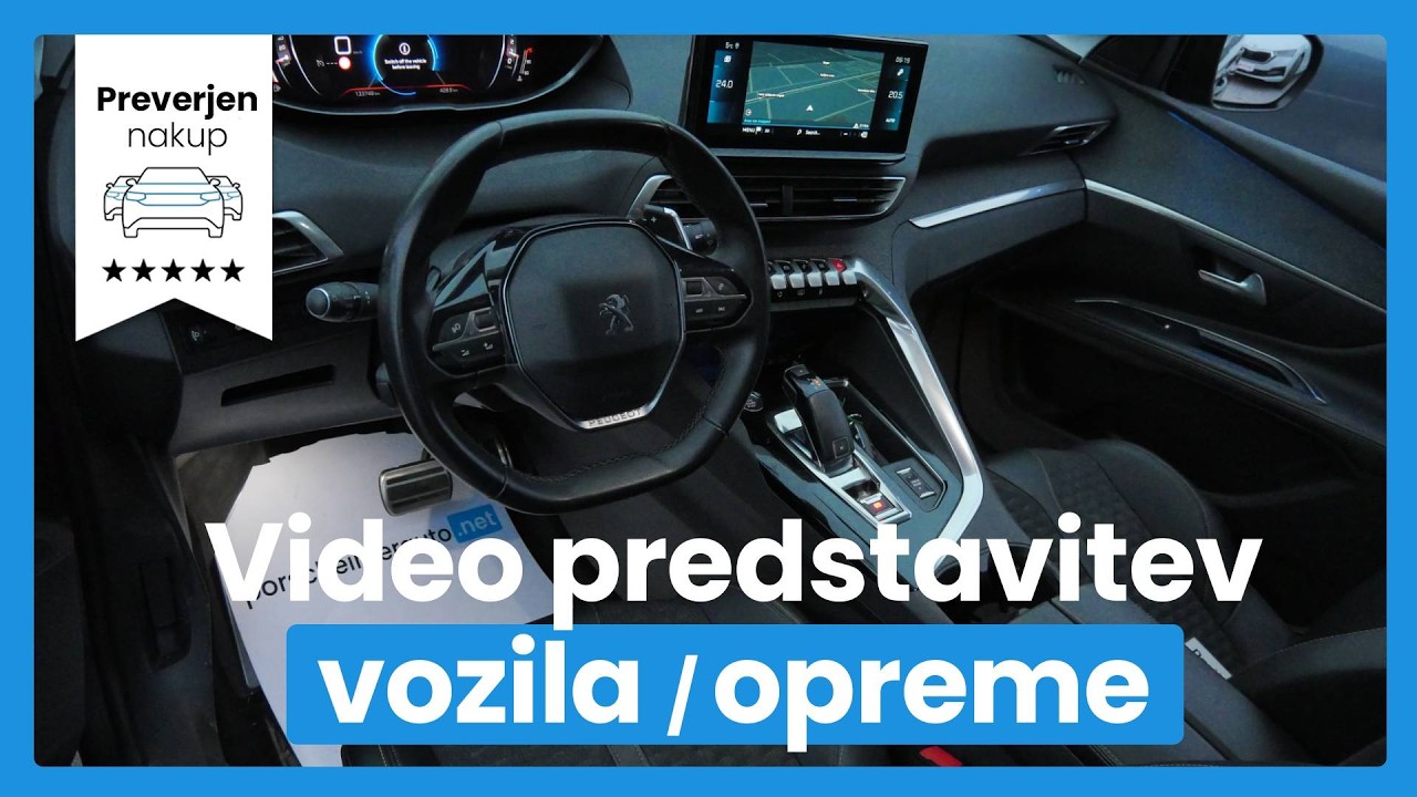 Peugeot 5008 1.5 BlueHDI 130 S S GT Avt. - 7 SEDEŽEV