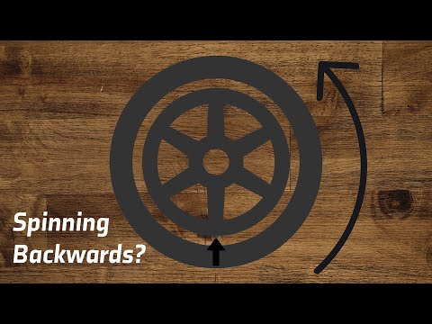 Why Wheels Appear to Spin Backwards - Frames Per Second