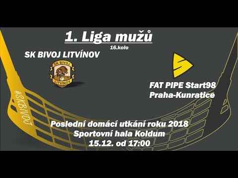 Highlights: SK Bivoj Litvínov vs FAT PIPE Start98 Praha-Kunratice