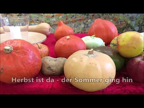 Herbst ist da / Autumn Comes - in D-Moll mit Text