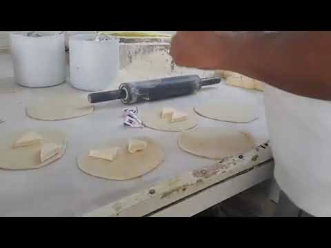 Bahrain Cheese kubos (Arabic bread)