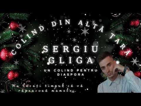 Gliga Sergiu - Colind din Altă Țară 🎵🎄🎤 #diaspora #colindecrestine #viralvideo #foryou