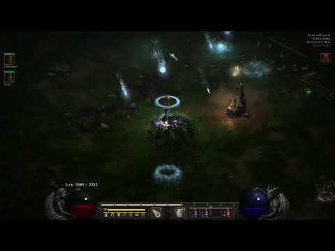 Diablo II  Resurrected Blizzard Sorc vs Assassin close duel