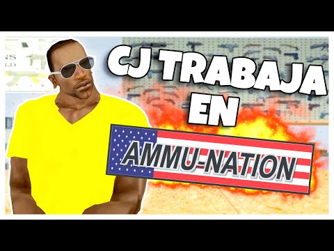 GTA San Andreas Loquendo - CJ Trabaja en AMMU-NATION
