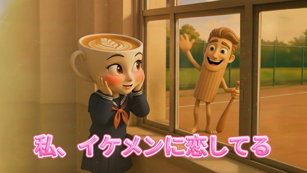 イタリアンブレインロット曲「イケメンに恋してる」