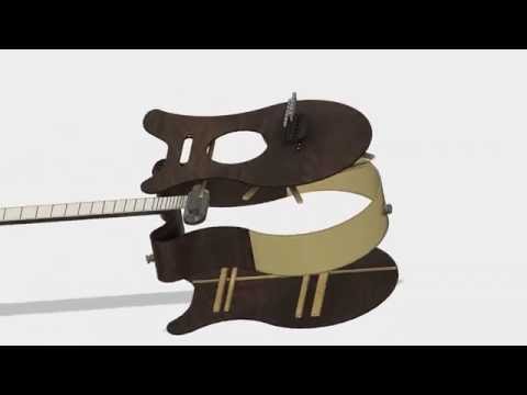 Fusion 360 guitar project.