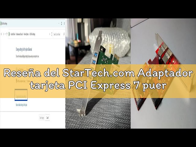 Vídeo relacionado con StarTech.com Tarjeta PCI Express de 4 Puertos USB 3.2 - 4 Controladores USB - Hub Interno