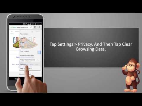 HTC How to Clear your browsing history ON  smart phones user guide support